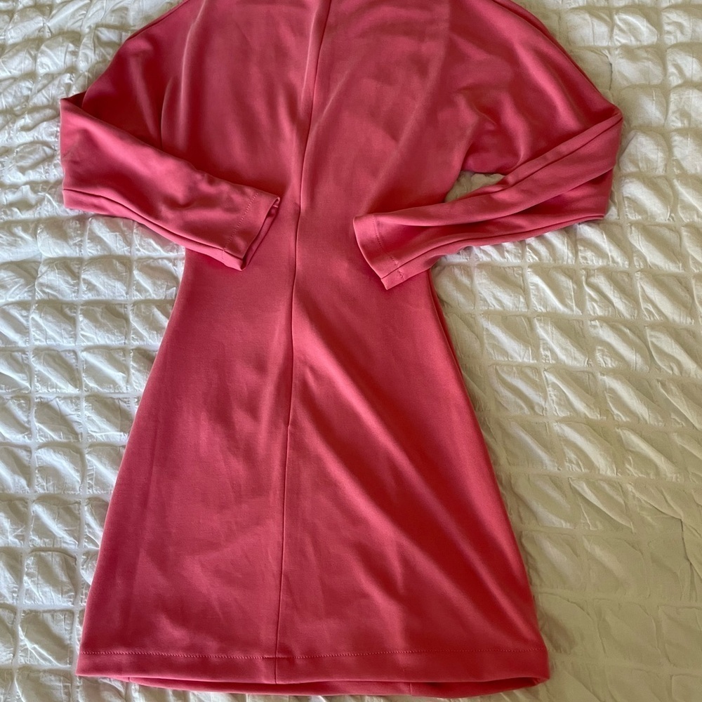 Acler Fulham Coral Ruched Bodycon Dress - Picture 8 of 10